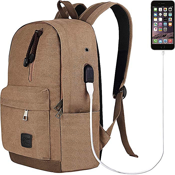 Backpack Laptop Backpack Charging Port backpack – Yellow Apple ...