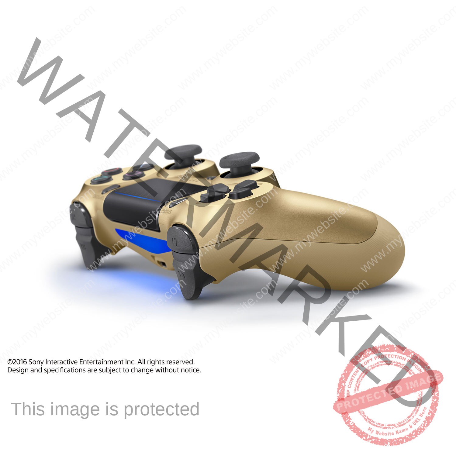 consol2 Sony PlayStation 4 DualShock 4 Controller Gold - Image 2