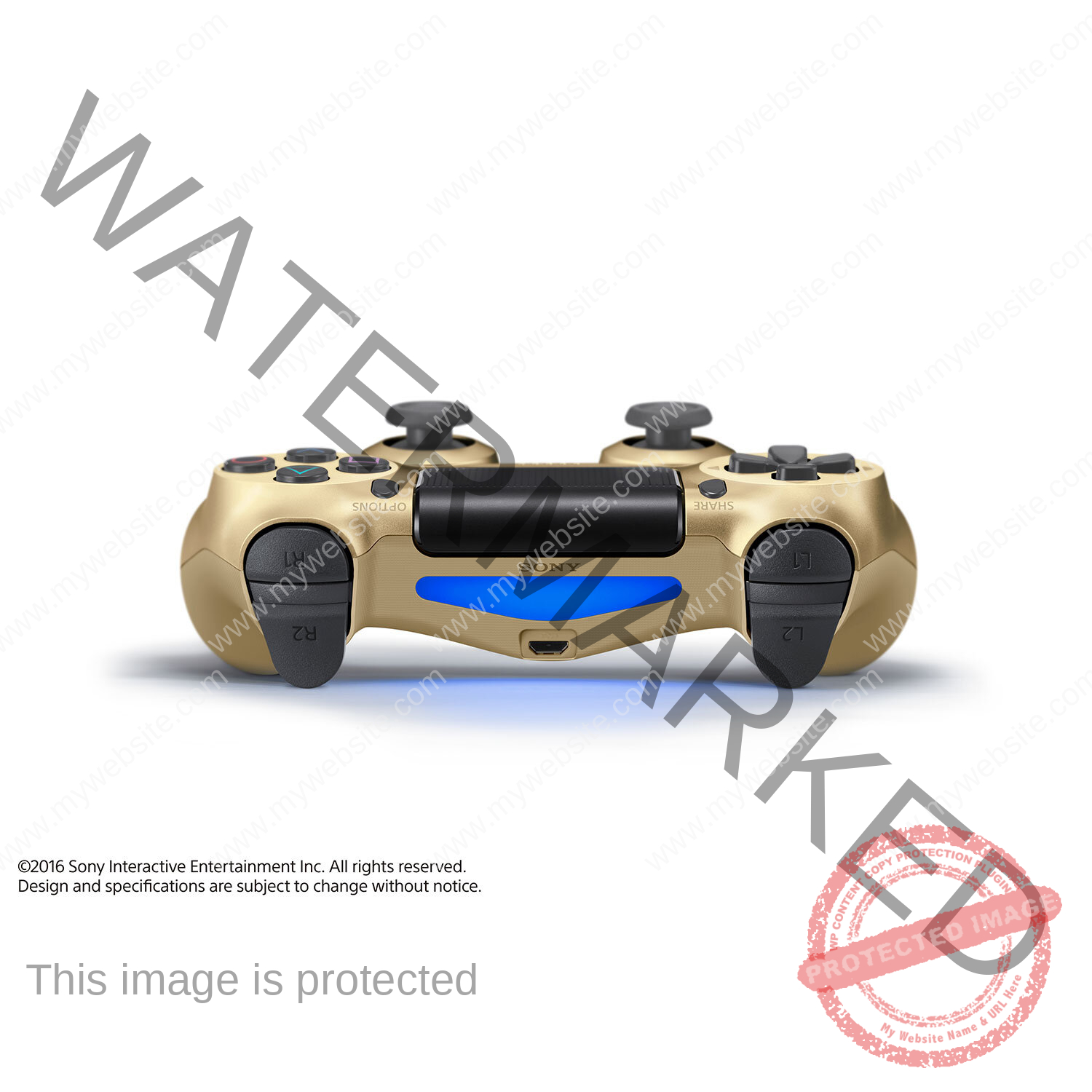 consol3 Sony PlayStation 4 DualShock 4 Controller Gold - Image 3