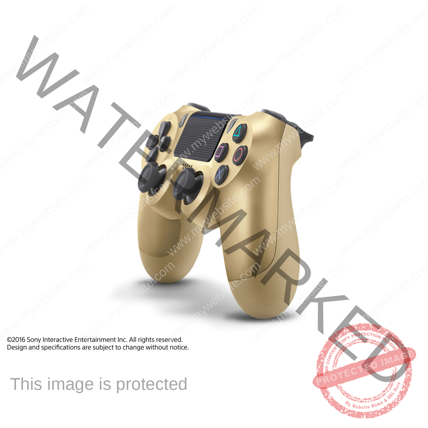consol4 Sony PlayStation 4 DualShock 4 Controller Gold - Image 4
