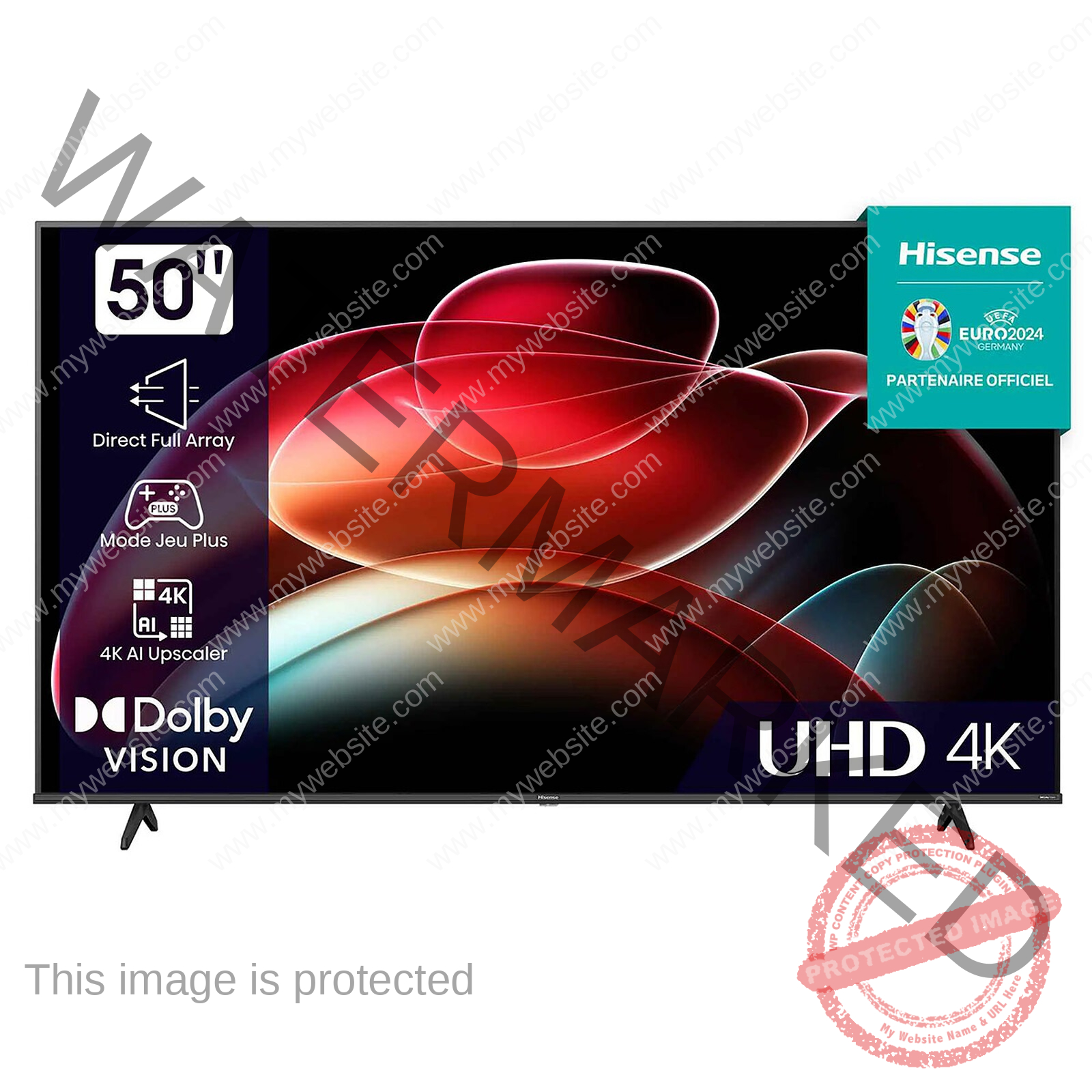 LD0006075662 Hisense 50" 50A6K UHD Smart TV VIDAA - Image 1