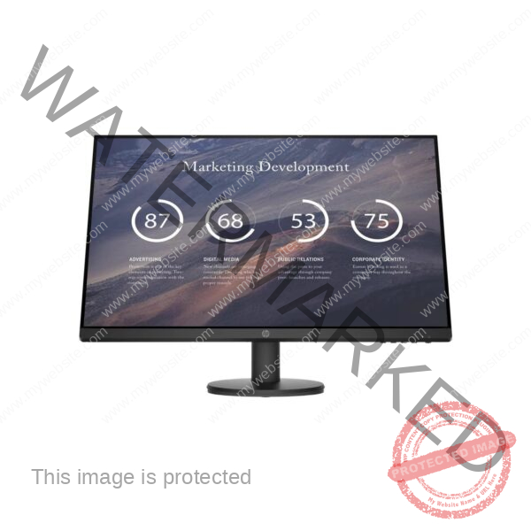 HP P27V G4 27 Inch IPS FHD Monitor - Image 3