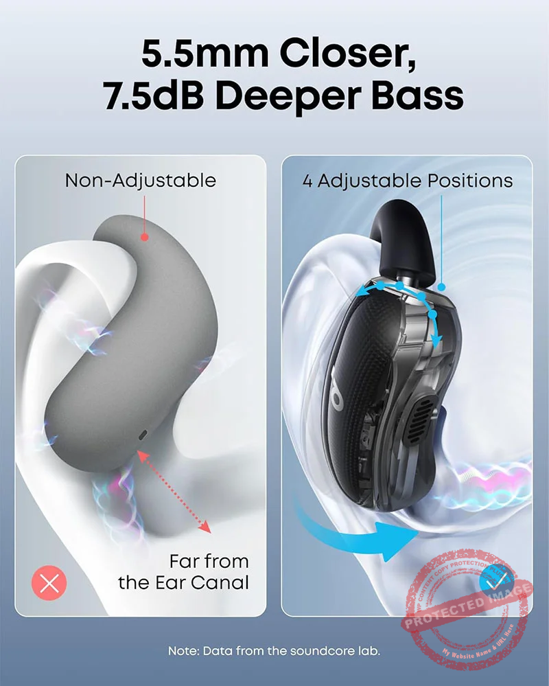 Anker-Soundcore-V40i-05 Anker Soundcore V40i Open-Ear Headphones – A3878H11 – Black - Image 4